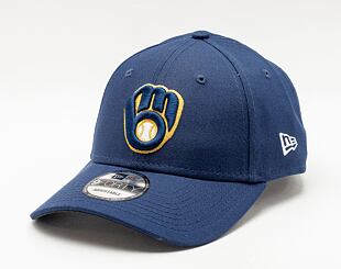 New Era 9FORTY MLB The League 20 Milwaukee Brewers Strapback Game Logo Cap