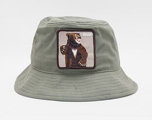 Goorin Bros. Fighting Bear 105-0207 Olive Bucket Hat