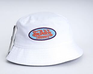 Von Dutch Phoenix Bucket Cotton Twill White Hat