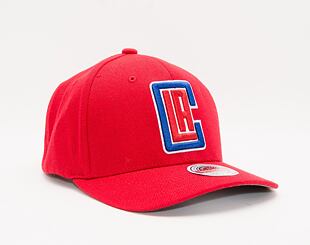 Mitchell & Ness Team Ground 2.0 Stretch Snapback Los Angeles Clippers Red Cap