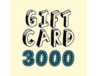 3000 CZK Gift Voucher