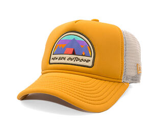 Dětská Kšiltovka New Era - Branded Adventure Patch 9FORTY Trucker - Yellow