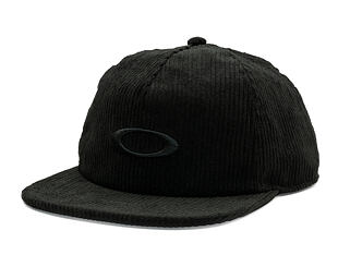 Kšiltovka Oakley - Ellipse Corduroy  Hat - Blackout