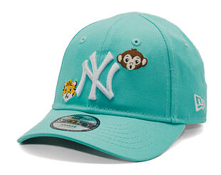 Dětská Kšiltovka New Era - MLB Animal Icon 9FORTY - NY Yankees - Teal / White