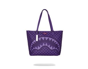 Sprayground - Purple Shark Sharks In Paris Tote 