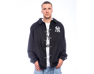 Bunda New Era - Wool Coaches Jacket - NY Yankees - Black / White