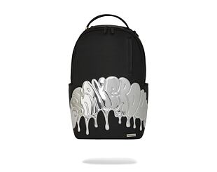 Sprayground - Metallic Drip Shark Bubble Letters Dlx Backpack 