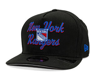 New Era - NHL Chainstitch 9FIFTY A-Frame - New York Rangers - Black
