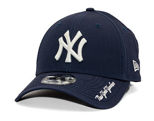 Cap New Era - MLB Visor Script 9FORTY - NY Yankees - Navy