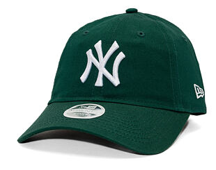 Womens Cap New Era - MLB Essential 9TWENTY - NY Yankees - Dark Green / White