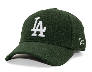 Cap New Era - MLB Melton Wool 9FORTY - LA Dodgers - Dark Green / White