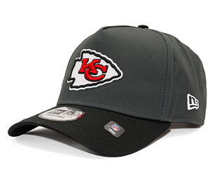 Cap New Era - NFL Charcoal Drop 9FORTY A-Frame - Kansas City Chiefs - Steel Clouds / Black