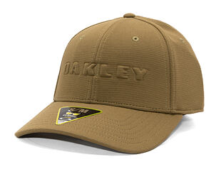 Oakley Cap - Bark Embossed Hat - Army Green