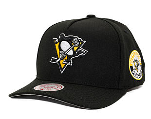 Mitchell & Ness - Pittsburgh Penguins - Double Clutch Pro Snapback - Black