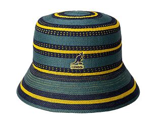 Bucket Hat Kangol - Tropic Resort Stripe Lahinch - Celestial Teal Multi