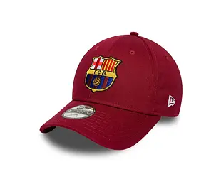 Kids Cap New Era - Core Logo 9FORTY Kids - Barcelona FC - Cardinal