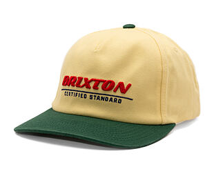 Cap Brixton - Certified LP Dadcap - Washed Yellow/Medite
