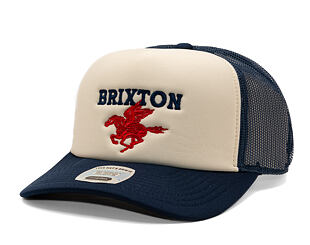 Cap Brixton - Pegasus MP Trucker - White/Navy