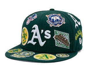 Cap New Era - MLB All Over Logo 59FIFTY - Oakland Athletics - Team Color