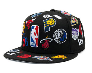 Cap New Era - NBA All Over Logo 59FIFTY - Black
