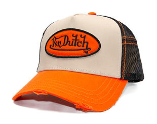 Cap Von Dutch - Trucker - Classic Logo Orange/Green