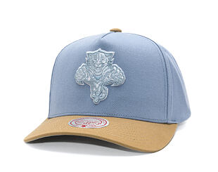 Cap Mitchell & Ness  - NHL Frosted Peak - Pro Pinch Snapback - Florida Panthers - Blue/Green