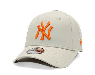 Kids Cap New Era - MLB Essential 9FORTY - NY Yankees - Stone / Orange
