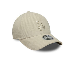 Kids Cap New Era - MLB Cord 9FORTY M-CROWN - LA Dodgers - Cream