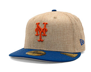 Cap New Era - MLB "Summer Twine" 59FIFTY - NY Mets - Team Color / Open Market Tan