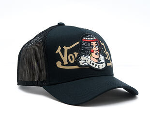 Cap Von Dutch - Trucker - Love Patch - Black