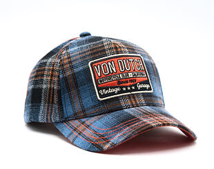 Cap Von Dutch - Baseball - Checkered Patch - Navy