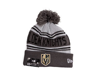 Beanie New Era - NHL Evergreen Wordmark Pom Medium Knit - Vegas Golden Knights - Team Color