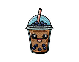 Patch Monoquick - Bubble Tea 6,4 x 3,9 cm
