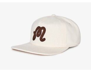 Cap Malbon - Velasco Snapback - Cream