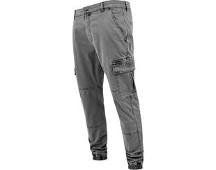 Urban Classics TB1435 Washed Cargo Twill Jogging Pants Grey
