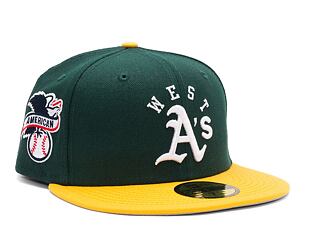 New Era 59FIFTY MLB Team League 5 Oakland Athletics Dark Green Cap
