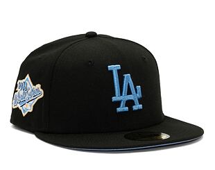 Kšiltovka New Era 59FIFTY MLB Style Activist Los Angeles Dodgers Cooperstown Black / Copen Blue