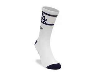 Ponožky New Era - MLB Seasonal Crew - LA Dodgers - White / Blue