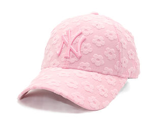 Dámská Kšiltovka New Era - MLB Floral Towelling 9FORTY - NY Yankees - Pink
