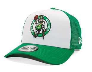 Kšiltovka New Era - NBA Side Patch 9FORTY Trucker - Boston Celtics - Kelly Green