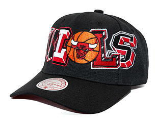 Kšiltovka Mitchell & Ness - NBA Hyper Type Pro Snapback - Chicago Bulls - Black