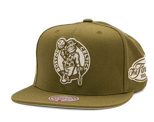 Cap Mitchell & Ness - NBA Fashion Basic Snapback - Boston Celtics - Olive
