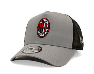 Cap New Era -  Patch 9FORTY Trucker - Ac Milan - Grey