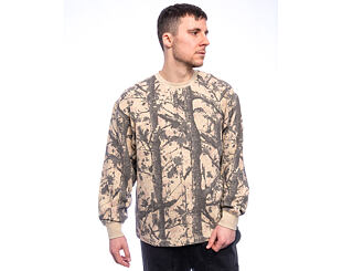 Longsleeve Tee Karl Kani - Signature Wood Camo Waffle Longsleeve
