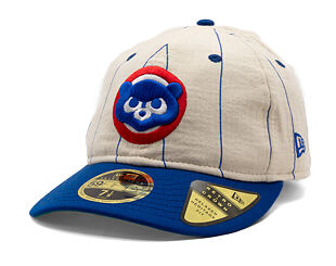 Cap New Era - MLB Retro Linen Pinstripe 59FIFTY Retro Crown - Chicago Cubs - Team Color