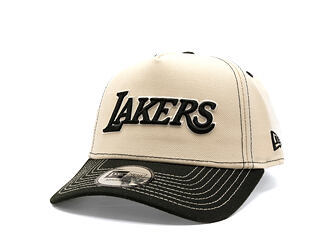 Cap New Era - NBA City Icon 9FORTY A-Frame - LA Lakers - Cream / Black