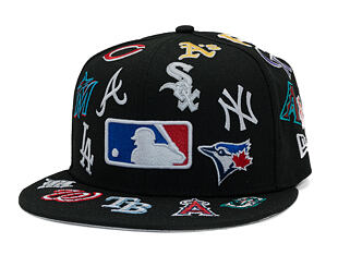 Cap New Era - MLB All Over Logo 59FIFTY - Black