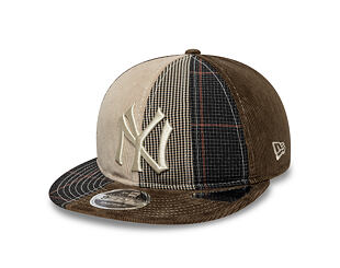 Cap New Era - MLB IMAGE DROP Patchwork 9FIFTY Retro Crown - NY Yankees - Brown