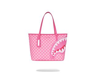 Bag Sprayground - Pink New Check Faces Tote