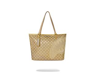 Bag Sprayground - 2 Tone Gold Trinity Tote